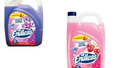 Καθαριστικό υγρό πατώματος & επιφανειών Endless Ultra 4 λίτρα