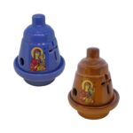 Καντήλι πήλινο κωνικό μικρό 1 τεμ. (18302)