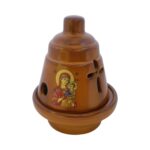 Καντήλι πήλινο κωνικό μικρό 1 τεμ. (18302) - Image 3