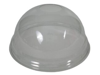 Καπάκια πλαστικά "πομπέ" για πλαστικά ποτήρια των 300-400ml 100 τεμ.