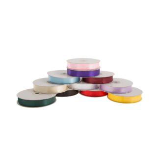 Κορδέλα διακοσμητική σατινέ χρωματιστή 20mm 50μ.