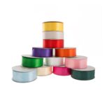 Κορδέλα διακοσμητική σατινέ χρωματιστή 38mm 50μ.