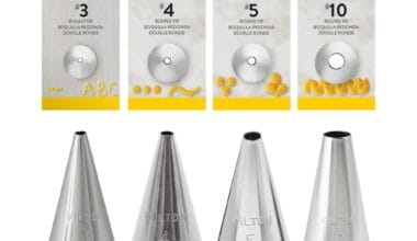 Κορνέ μύτη μεταλλική στρογγυλή Wilton 1 τεμ.