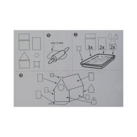 Κουπάτ μεταλλικό Αλιπράντης σπιτάκι σετ 5 τεμ. (018.70.006) - Image 2