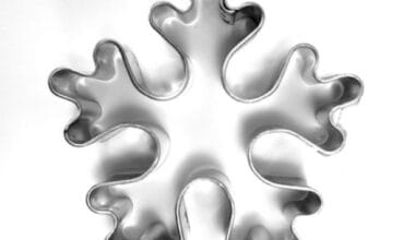 Κουπάτ μεταλλικό Αλιπράντης χιονονιφάδα 1 τεμ. (028.02.365)