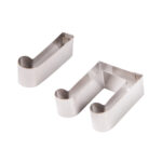 Κουπάτ μεταλλικό INOX νότες σετ 2 τεμ. - Image 2