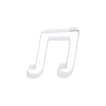 Κουπάτ μεταλλικό INOX νότες σετ 2 τεμ. - Image 3