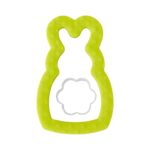 Κουπάτ μεταλλικό με λάστιχο Wilton κουνελάκι, λουλούδι 2 τεμ. (018.28.005) - Image 4