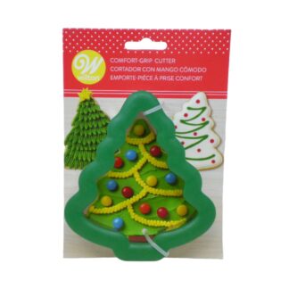 Κουπάτ μεταλλικό με λάστιχο Wilton χριστουγεννιάτικο δέντρο 1 τεμ. (028.02.102)