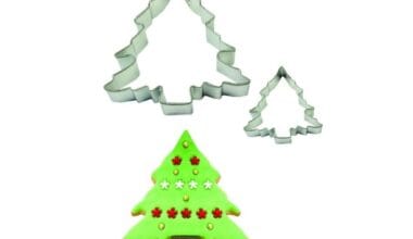 Κουπάτ μεταλλικό PME Χριστουγεννιάτικο δέντρο σετ 2 τεμ. (028.02.107)