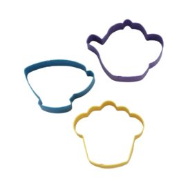 Κουπάτ μεταλλικό Wilton φλιτζάνι, cupcake, τσαγιερό σετ 3 τεμ. (018.80.018) - Image 4