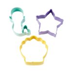 Κουπάτ μεταλλικό Wilton γοργόνα-αστερίας-αχιβάδα σετ 3 τεμ. (018.80.024) - Image 2