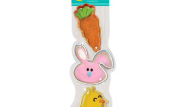 Κουπάτ μεταλλικό Wilton καρότο, λαγός, κοτοπουλάκι σετ 3 τεμ. (018.28.108)