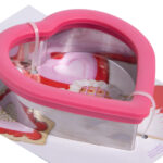 Κουπάτ μεταλλικό Wilton με λάστιχο καρδιά 1 τεμ. (018.04.450) - Image 2