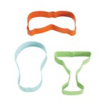 Κουπάτ μεταλλικό Wilton ποτήρι, γυαλιά ηλίου, πέδιλο σετ 3 τεμ. (018.80.030) - Image 3