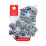 Κουπάτ μεταλλικό Wilton χιονονιφάδα σετ 7 τεμ. (028.02.357)