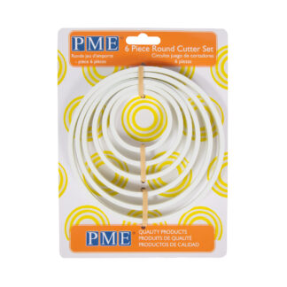 Κουπάτ πλαστικά PME στρογγυλά σετ 6 τεμ. (018.04.162)
