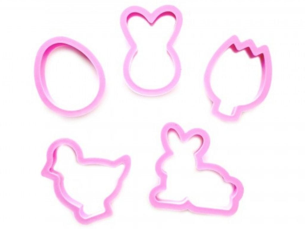 Κουπάτ πλαστικό Αλιπράντης διάφορα Πασχαλινά σετ 5 τεμ. (018.28.510)