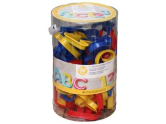 Κουπάτ πλαστικό Wilton γράμματα-αριθμοί σετ 50 τεμ. (018.08.950)