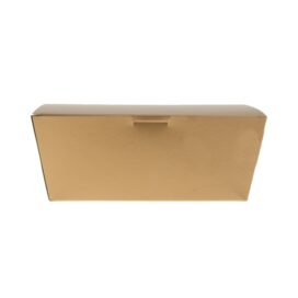 Κουτί συσκευασίας γλυκών χάρτινο μπρονζέ 1 τεμ. - Image 4