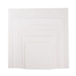 Κουτί τούρτας χάρτινο τετράγωνο λευκό Υ15εκ. 1 τεμ. - Image 2