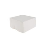 Κουτί τούρτας χάρτινο τετράγωνο λευκό Υ15εκ. 1 τεμ. - Image 7