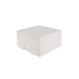 Κουτί τούρτας χάρτινο τετράγωνο λευκό Υ15εκ. 1 τεμ. - Image 7