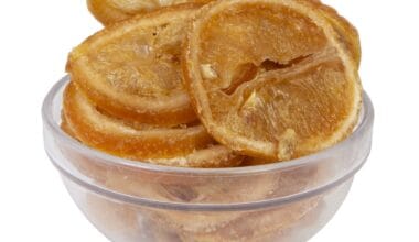 Λεμόνι αποξηραμένο χωρίς ζάχαρη