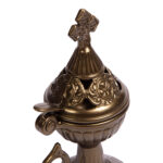 Λιβανιστήρι μεταλλικό κλασικό κωνικό σταυρός μικρό 1 τεμ. - Image 12