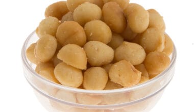 Μακαντέμια ψημένα με αλάτι