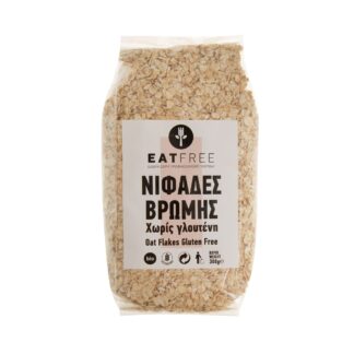 Νιφάδες βρώμης Eat Free χωρίς γλουτένη ΒΙΟ 300 γρ.