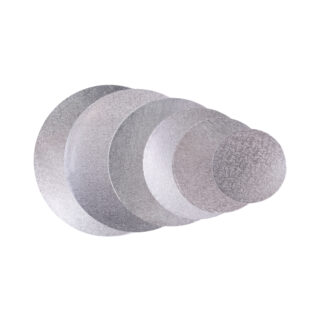 Δίσκος πολυτελείας στρογγυλός 12mm ασημί 1 τεμ.