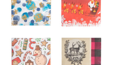 Χριστουγεννιάτικες χαρτοπετσέτες πολυτελείας Paloma 20 τεμ.