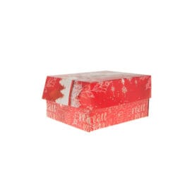 Παστόκουτα αλουμινίου Χριστουγεννικάτικα κόκκινα 10 κιλά - Image 10