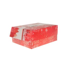 Παστόκουτα αλουμινίου Χριστουγεννικάτικα κόκκινα 10 κιλά - Image 7