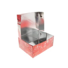 Παστόκουτα αλουμινίου Χριστουγεννικάτικα κόκκινα 10 κιλά - Image 5