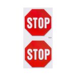 Πινακίδες "Stop" i-Sima αυτοκόλλητες pvc 2 τεμ. (ΑΣΜ3683) - Image 2