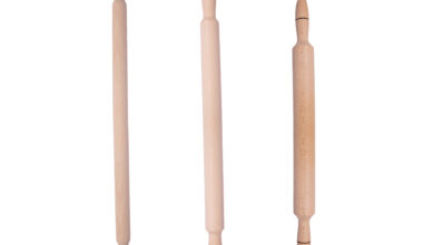 Πλάστης παραδοσιακός ξύλινος με λαβές 1 τεμ.