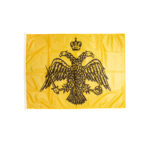 Σημαία Βυζαντινή/Εκκλησίας κίτρινη με Δικέφαλο Αετό 70x100εκ. 1 τεμ.