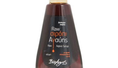 Σιρόπι αγαύης raw Βιο Αγρός ΒΙΟ 360ml