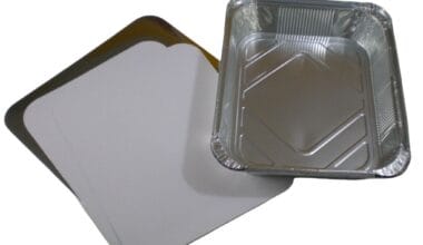 Ταψιά αλουμινίου μίας χρήσης No. 134 με καπάκι 3 τεμ.