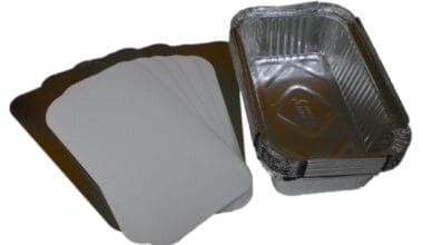 Ταψιά αλουμινίου μίας χρήσης No. 220 με καπάκι 10 τεμ.