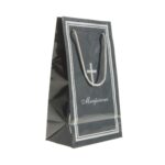 Τσαντάκι μνημοσύνου με κορδόνι μαύρο-μπλε 10 τεμ. - Image 2