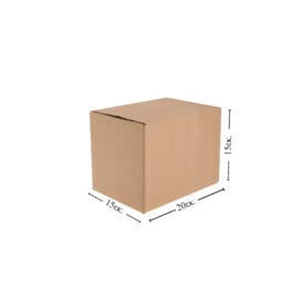 Χαρτοκιβώτια καφέ (κραφτ) 3φ 20 τεμ. - Image 4