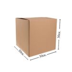 Χαρτοκιβώτια καφέ (κραφτ) 3φ 20 τεμ. - Image 5