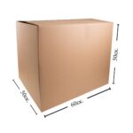 Χαρτοκιβώτια καφέ (κραφτ) 5φ 20 τεμ. - Image 4