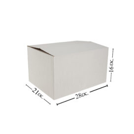 Χαρτοκιβώτια λευκά 3φ 20 τεμ.