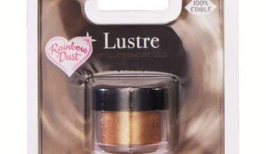 Χρώμα ζαχαροπλαστικής σε σκόνη μεταλλιζέ Rainbow Dust 3 γρ.