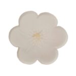 Ζαχαρωτό διακοσμητικό για δίσκους μνημοσύνου ανθάκι λευκό 1 τεμ.