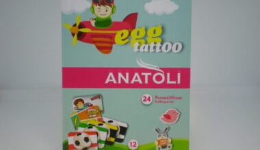 Διακοσμητικά αβγών Egg Tatoo Ανατολή 24+12 τεμ.